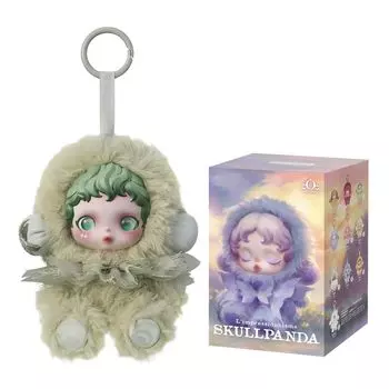 POP MART SKULLPANDA Серия Плюшевый Подвеска Pop Mart Гашапон Фигурка Сюрприз Пластиковая Модель Премиум Игрушка ПВХ Мягкий Винил Оригинальный Персонаж Подарок на День Рождения