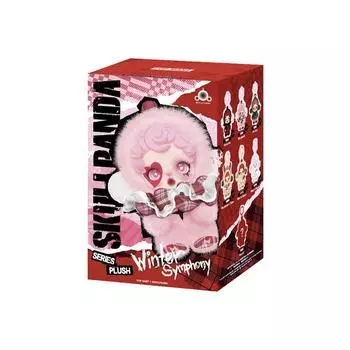 POP MART SKULLPANDA Серия «Зимняя симфония» Официальный плюшевый сюрприз-бокс (Доступно поштучно или полным набором из 6 предметов)