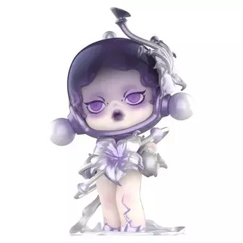 POP MART SKULLPANDA The Sound Series Pop Mart Gacha Gacha Blind Box Figure Пластиковая модель Премиум-игрушка ПВХ Мягкий винил Оригинальный персонаж День рождения