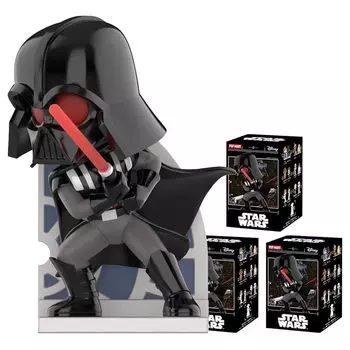 POP MART star wars Series [ассорти-коробка 12 предметов] pop mart Gachagacha BLIND box фигурка пластиковая модель премиум игрушка мягкий винил оригинальный персонаж