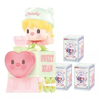 POP MART Sweet Bean Afternoon Tea Series Pop Mart Gacha Gacha Blind Box Figure Plastic Model Premium Toy PVC Soft Vinyl Original Character Birthday