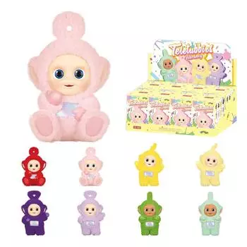 POP MART Teletubbies Vibrancy Series Pop Mart Gacha Gacha Blind Box Фигурка Пластиковая модель Премиум Игрушка ПВХ Мягкий винил Оригинальный персонаж День рождения