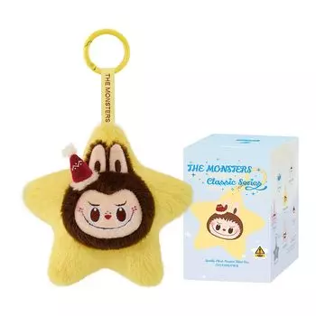 POP MART THE MONSTERS Classic Series блестящая плюшевая подвеска [ассорти коробка 6 предметов] Pop Mart Gacha Gacha Blind Box Фигурка Пластиковая модель Премиум игрушка