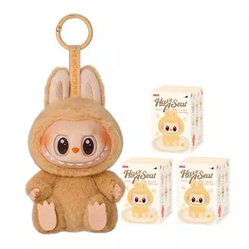 POP MART THE MONSTERS Have a Seat Виниловая плюшевая коробка Pop Mart Gacha Gacha Blind Box Фигурка Пластиковая модель Премиум-игрушка Мягкий винил Оригинальный персонаж