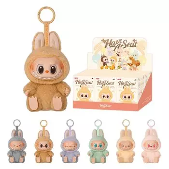 POP MART THE MONSTERS Have a Seat Виниловая плюшевая коробка с закрытыми краями Коробка 6 Pop Mart Gacha Gacha Blind Box Фигурка Пластиковая модель Премиум-игрушка Мягкий винил Оригинал
