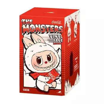 POP MART THE MONSTERS серия Pop Mart Плюшевый брелок кролик [Одиночный товар, оригинал, не вскрыт] Coca-Cola [1 штука]