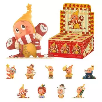 POP MART Twinkle Twinkle The Gifts From Stars Series Box 9 Pop Mart Gacha Gacha Blind Box Фигурка Пластиковая модель Премиум Игрушка ПВХ Мягкий винил Оригинал