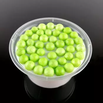 Поп-пушистый пенопласт, бусины из слизи, грязевые ароматические прозрачные блестящие игрушки для снятия стресса, подарок зелёный