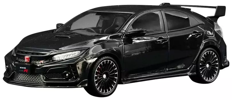 POP RACE FK8 Civic Type R Black Completed Product 1/18 PR18-FK8M-BLK