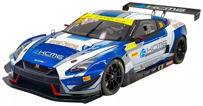 POP RACE Nissan Nismo GT3 KCMG FIA World Cup Macau 2018 Завершенный продукт 1/12 GT-R №35