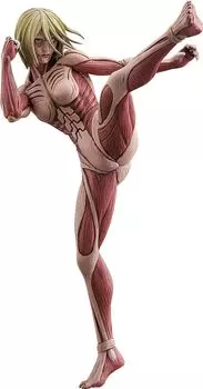 POP UP PARADE Атака титанов Ani Leonhart Женский Titan Ver. Размер L, без масштаба, окрашенная в пластик, полная фигурка