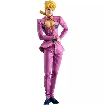 POP UP PARADE Невероятные приключения ДжоДжо: Фигурка Golden Wind Giorno Giovanna из окрашенного ПВХ без чешуи