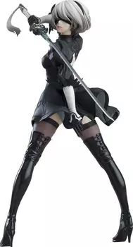 POP UP PARADE NieR Automata 2B 2 Тип пластиковая окрашенная готовая фигурка Ver1.1a [Yorha No. B] Немасштабируемый
