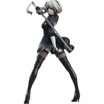 POP UP PARADE NieR Automata Ver1.1a 2B [Yorha No. 2 тип B] немасштабная, изготовленная из пластика. Окрашенная готовая фигура.