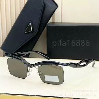 Поперечный Зеркало A15: Высококачественные европейские и американские солнцезащитные очки в квадратной оправе для женщин и мужчин, модные и с защитой от УФ-излучения.