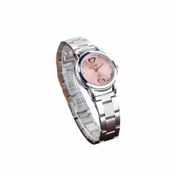 POPETPOP Pair Watch Парные часы Популярный подарок Ультратонкие аналоговые водонепроницаемые Стильные модные женские часы (розовый)