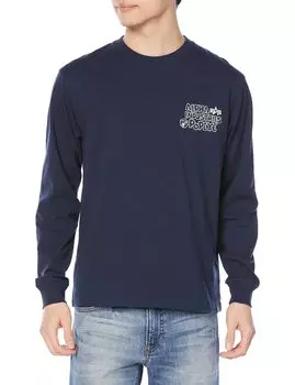 POPEYE Back Print Long Sleeve TC1584 NAVY XL [Alpha Industries] T-Shirt Men s