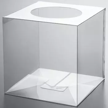 POPGALLERY PET Lottery Box Lottery Goods Lottery Box (Transparent) Box/Application Box/Donation PET0.5mmt 22.522.522.5cm