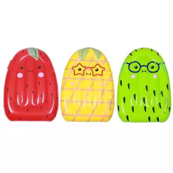 Поплавки для бассейна с фруктовым узором и ручкой Пляжные поплавки Оборудование для тренировок по плаванию Strawberry