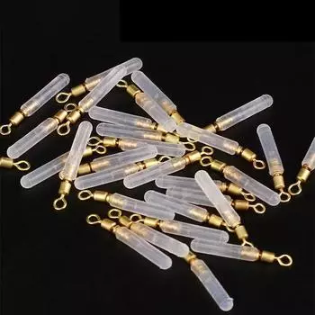 Поплавковое сиденье с медной головкой, Поплавковое сиденье для рыбы, Вращающееся поплавковое сиденье, Рыболовные снасти и рыболовное оборудование 30pcs чёрный