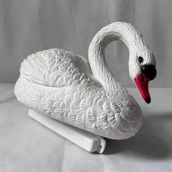 Поплавок для садового пруда, декор лебедя, поплавок-статуэтка, реалистичный для двора