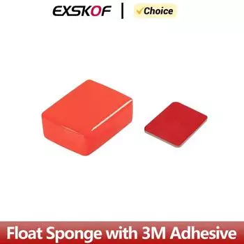 Поплавок-губка с клеем 3M Anti Sink для GoPro Hero 12 11 10 9 8 7 6 SJCAM Insta360 X2 X3 DJI Osmo Action Camera Accessories