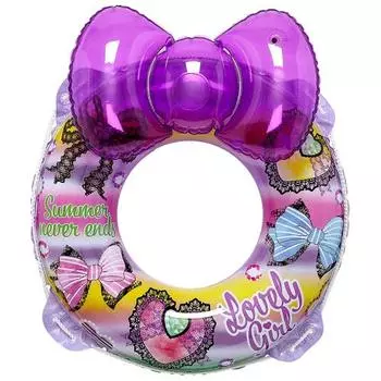 Поплавок Igarashi 70 см, фиолетовый кружевной поплавок (с лентой) с тросом RLC-70RV