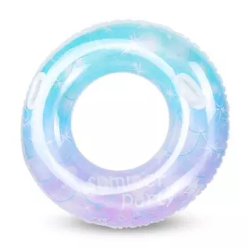 Поплавок Oziral для звездного поплавка с большой водой Summer Water 100 см для взрослых, небо, ручка, размер, поплавок, блеск, стильный, толстый, прозрачный, милый, поплавок,