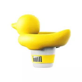 Поплавок, Плавающий диспенсер для бассейна (Утка), Подходит для шипучих таблеток для бассейна, гидромассажной ванны, спа One Size