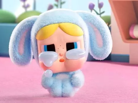 POPMART CRYBABY Суперкрошки Банни Пузырь