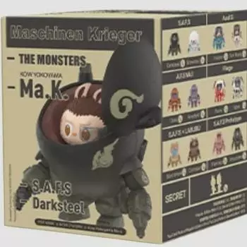 Popmart Labubu The Monsters X Kou Yokoyama Masinen Krieger Series Запечатанный