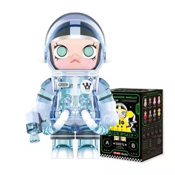 POPMART MEGA SPACE MOLLY Series Popmart Gacha Gacha Blind Box Фигурка Пластиковая модель Премиум Игрушка ПВХ Мягкий винил Оригинальный персонаж Подарок на день рождения 100%