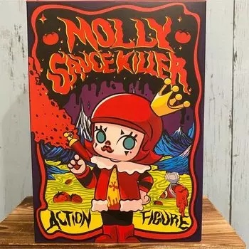 POPMART MOLLY Source Killer Фигурка Обычный цвет