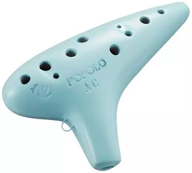 POPOLO Ocarina Light Blue S-AC (Alto C) светло-синий