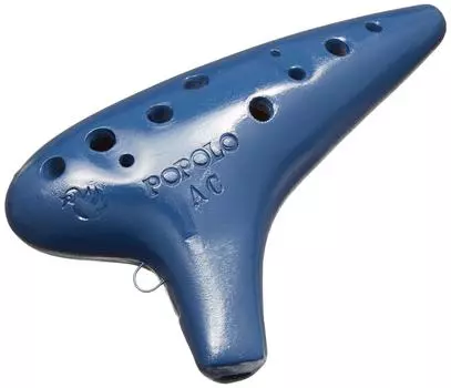 POPOLO Ocarina темно-синяя S-AC (Alto C) темно-синий
