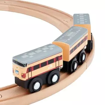 Popondetta moku TRAIN 022 485 Series Raicho Wooden Train Rail Toy Train Vehicle Ages MOK-022 3+