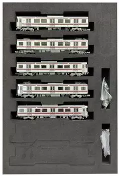 Popondetta N Gauge West Japan Railway Type 9000 Set 6057 Railway Model Train Multicolor 5-Car