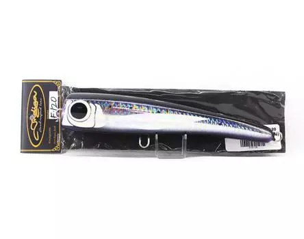 Поппер Indiga Diving 120 грамм Черный с блестками (2128)