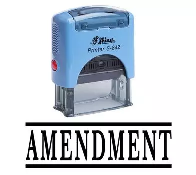 ПОПРАВКА Самообрабатывающая резиновая печать Офисная стационарная индивидуальная блестящая печать Impression Area 14 mm x 38 mm красный