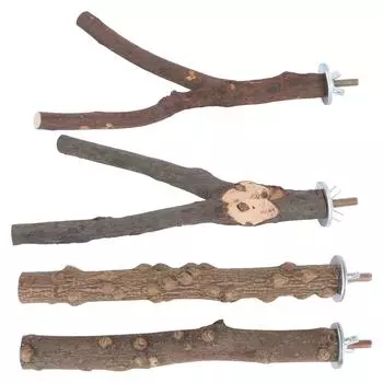 Попугай, стоящая палка, шест, перец, деревянная птичья клетка, подставки для скалолазания, набор аксессуаров для птиц