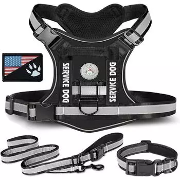 Popular dog tactical chest back, nylon hand-held dog vest clothes, outdoor military dog training chest strap XS