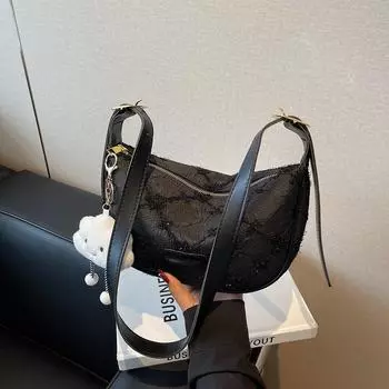 Popular dumpling bag women s new fashion versatile shoulder bag casual commuter messenger bag