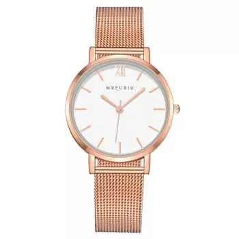 Популярные модные римские узоры Nordic simple женские часы женские часы Milan с сетчатым ремнем