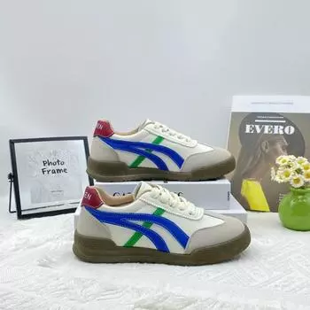 Popular German training shoes women s 2025 new autumn breathable temperament single shoes soft-soled versatile flat-soled casual sports shoes 35