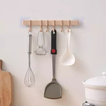 Popular Kitchen Hanger Bathroom Adhesive Hook Penyangkut Door Hanger Clothes Door Clothes Door Hanger Hanger Cloth Hanger серый