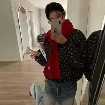 Popular leopard print down jacket women s short 2024 winter fashion American trend thickened white duck down small bread jacket average size