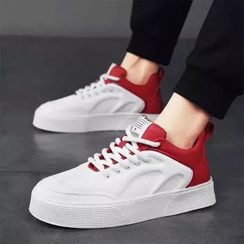 Popular low-top casual sneakers, fashionable and versatile men s shoes, breathable and non-slip wear-resistant shoes 39 чёрный