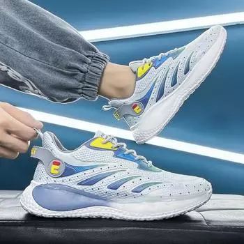 Popular mesh dad shoes men s trendy fashion sports shoes non-slip and wear-resistant running shoes student trendy shoes can be 39