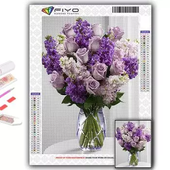 Популярная 5D Diy вышивка крестиком цветы и горшечные растения картина полная дрель набор для вышивки крестиком настенная наклейка домашний декор Full Round 20X30CM