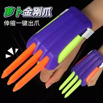 Популярная игрушка Radish Diamond Claw 3DGravity Decompression Claw Radish Claw War Police 10*2*3